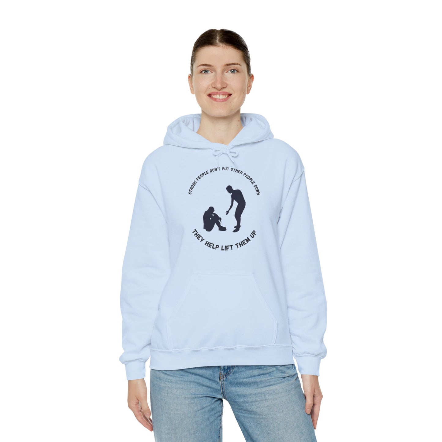 Strong People Unisex Heavy Blend™ Hooded Sweatshirt