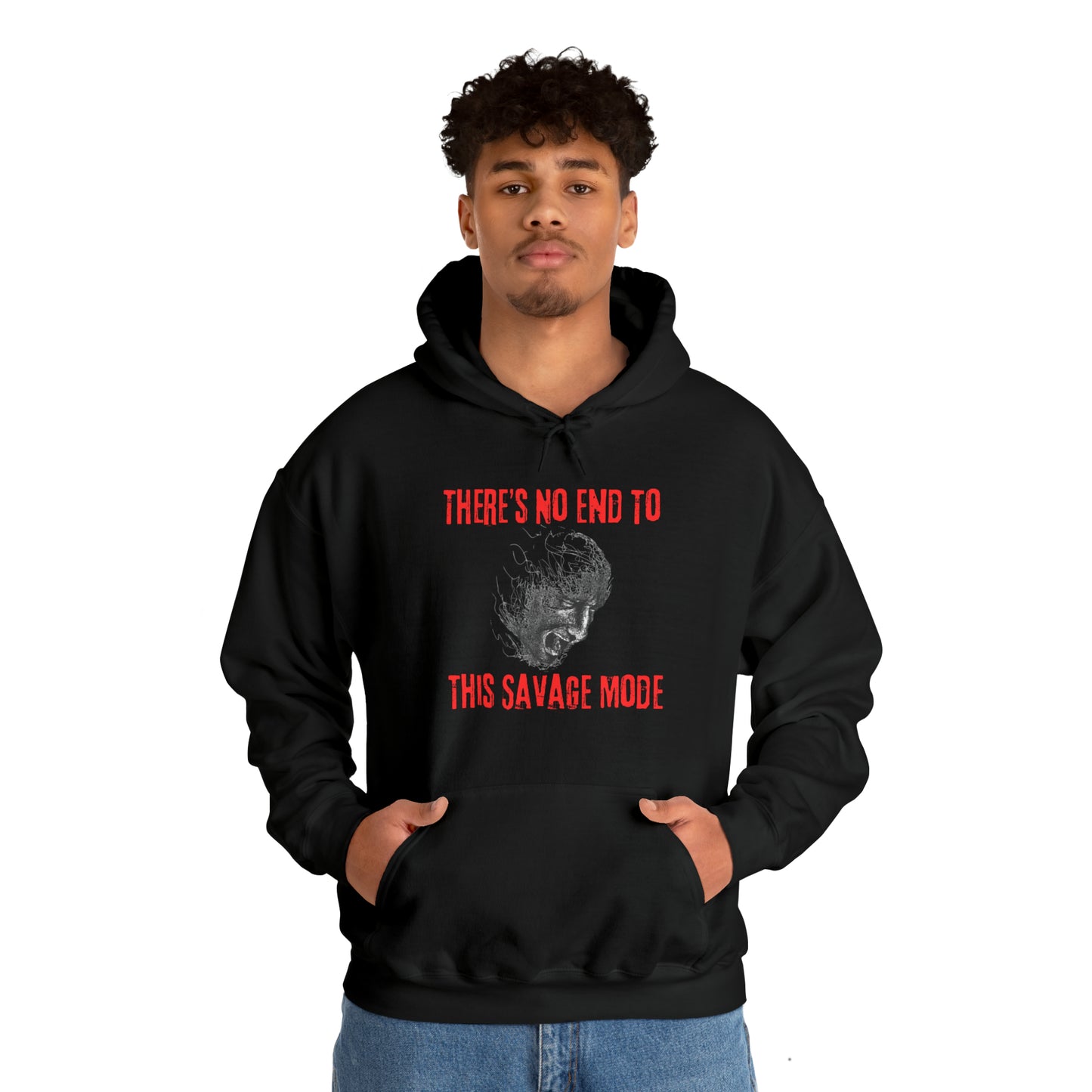 Savage Mode Unisex Heavy Blend™ Hooded Sweatshirt
