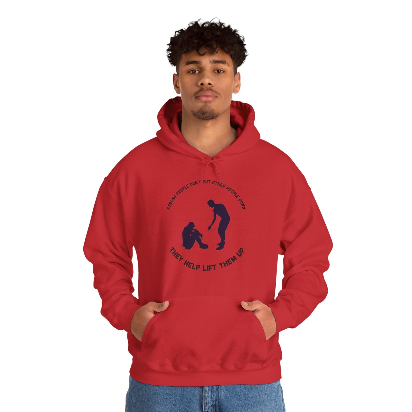 Strong People Unisex Heavy Blend™ Hooded Sweatshirt