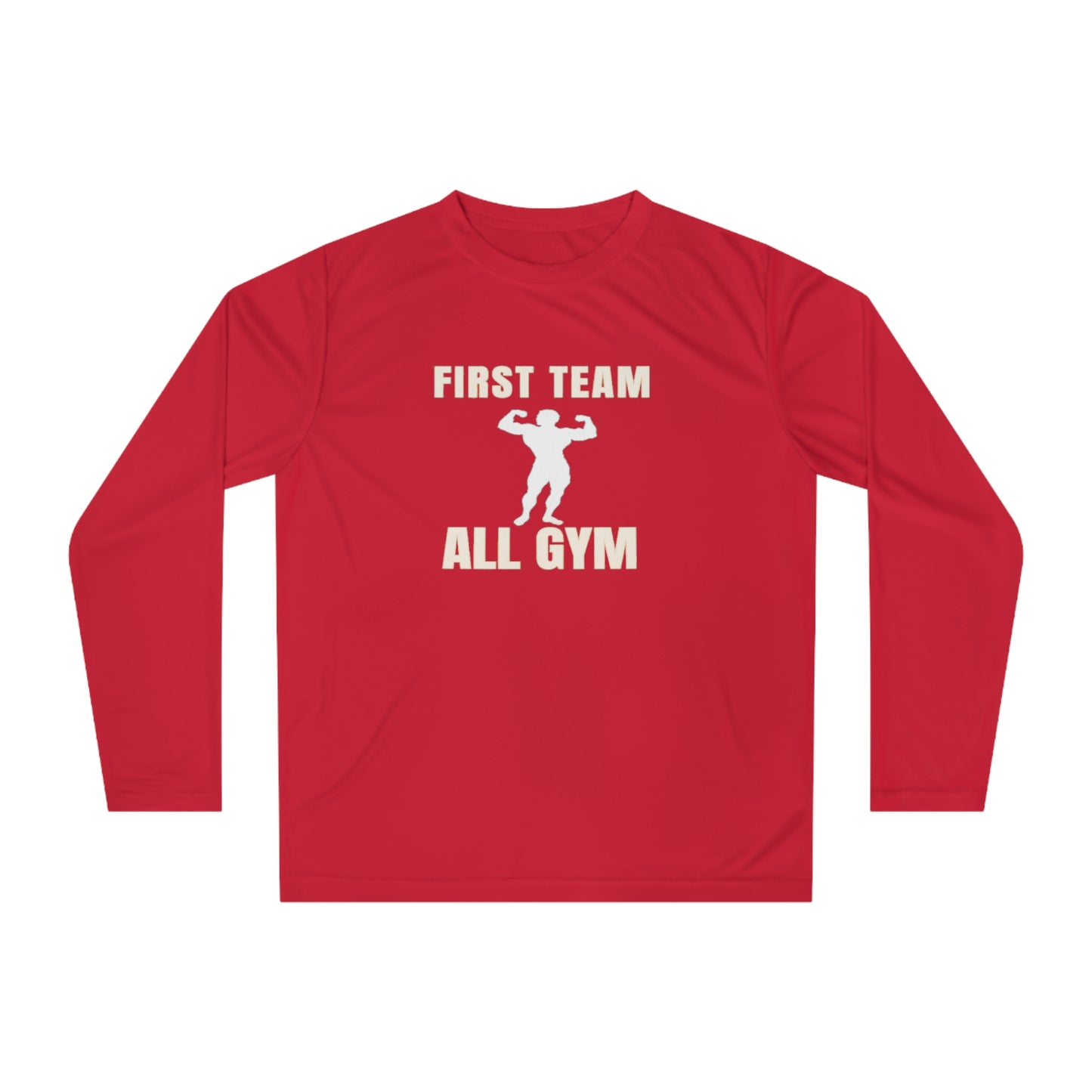First Team All Gym Unisex Performance Dri Fit Long Sleeve Shirt