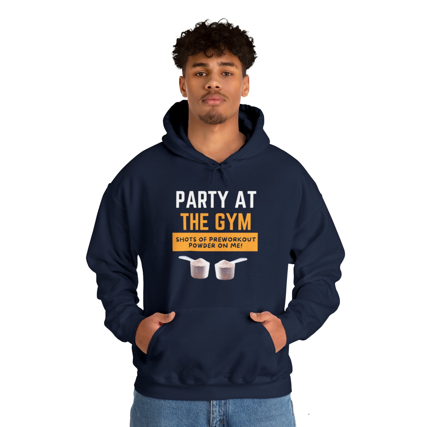 Party At The Gym Unisex Heavy Blend™ Hooded Sweatshirt