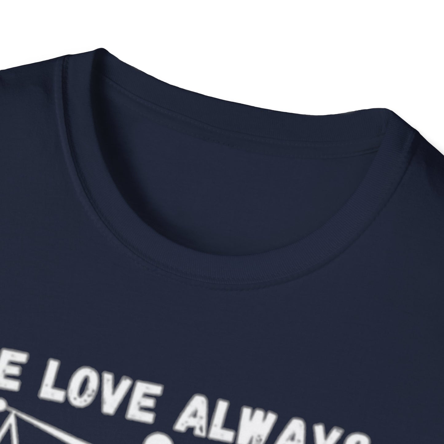 "The Love Always Outweighs the Hate" Unisex Soft Style T-Shirt