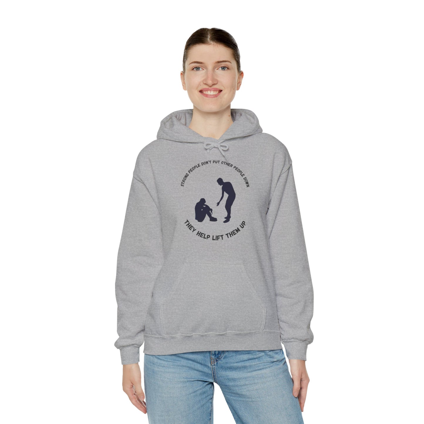 Strong People Unisex Heavy Blend™ Hooded Sweatshirt