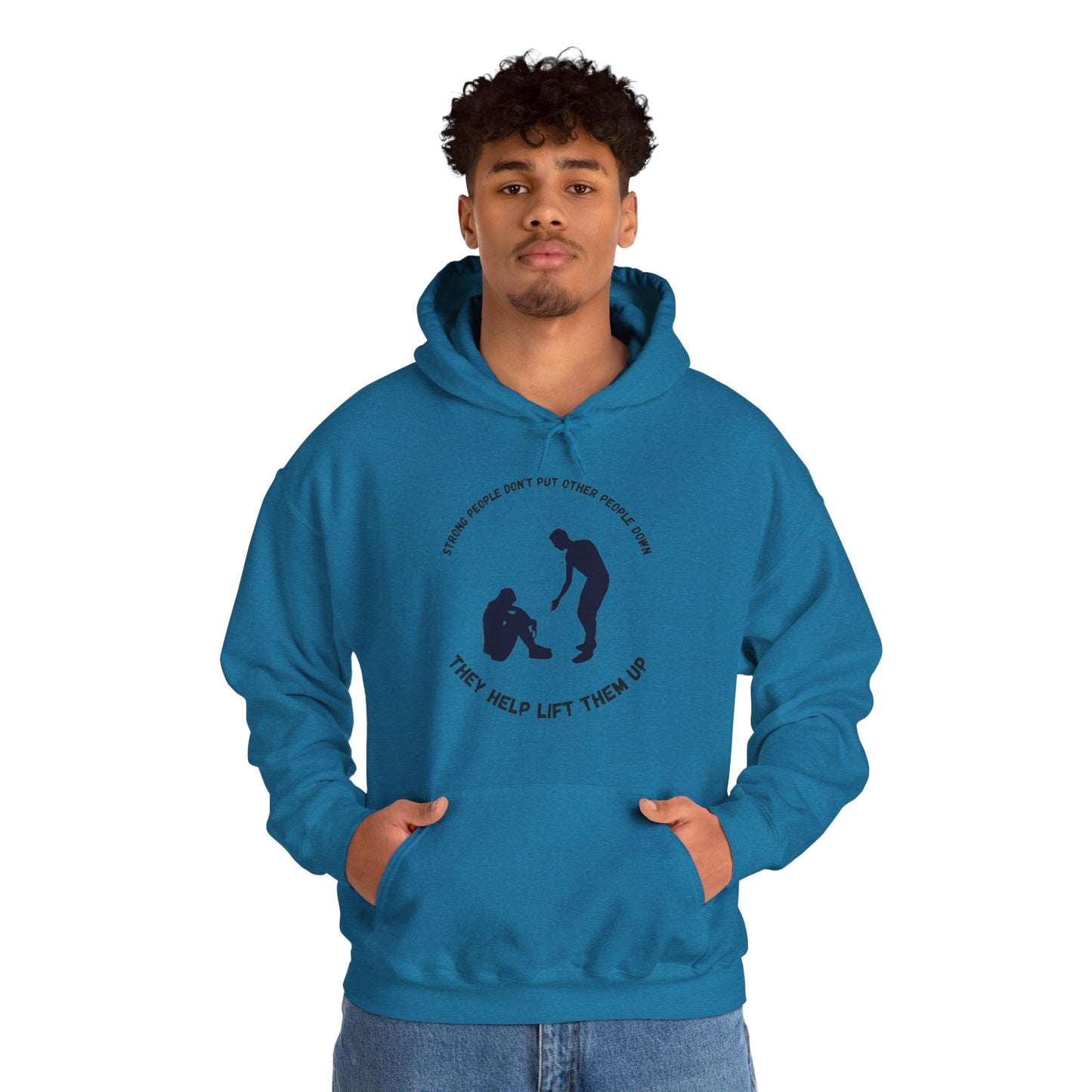 Strong People Unisex Heavy Blend™ Hooded Sweatshirt