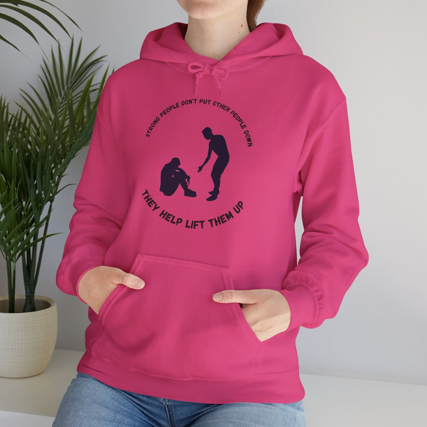 Strong People Unisex Heavy Blend™ Hooded Sweatshirt