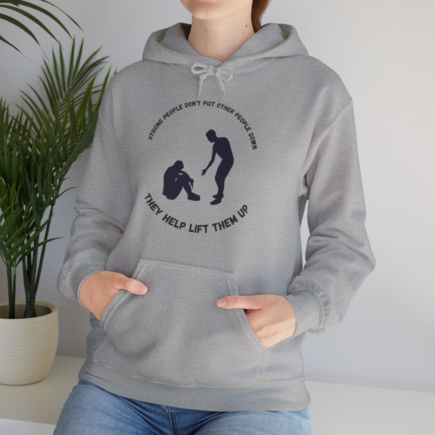 Strong People Unisex Heavy Blend™ Hooded Sweatshirt