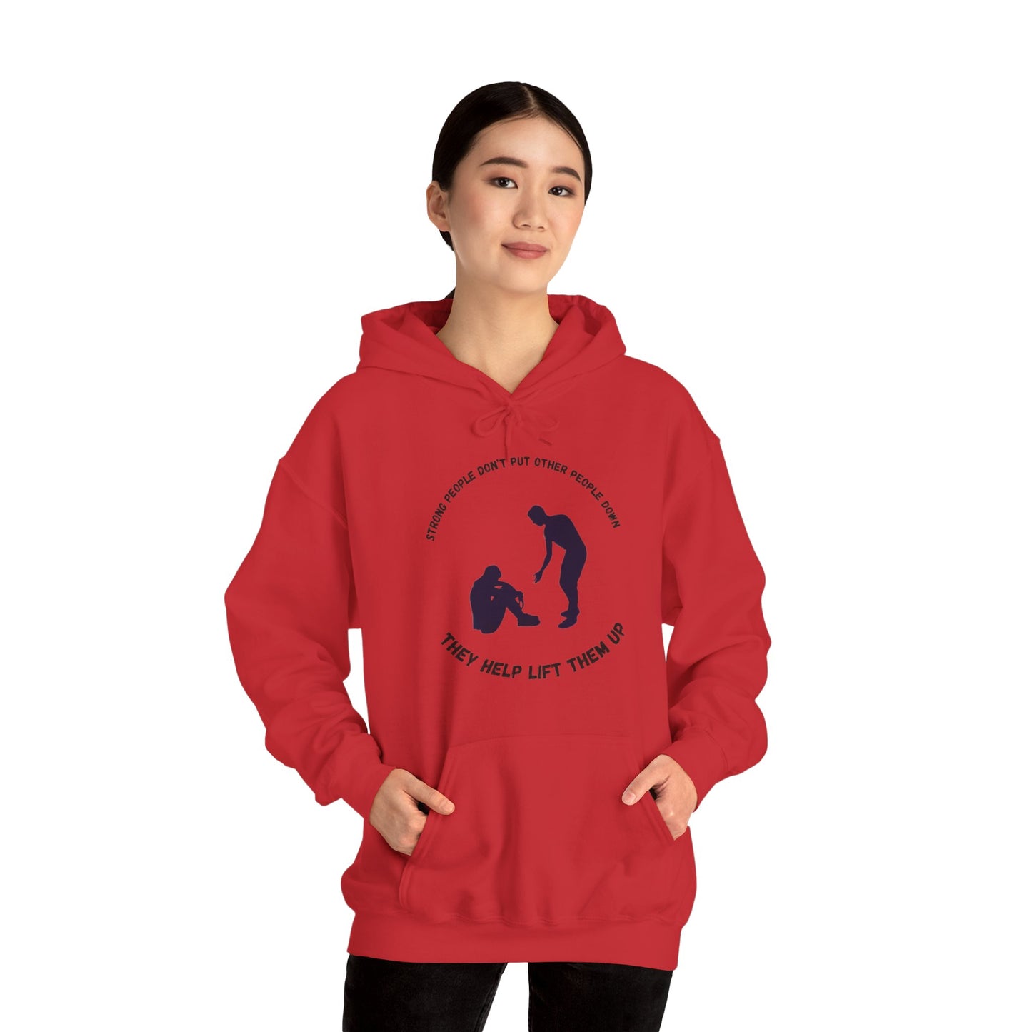Strong People Unisex Heavy Blend™ Hooded Sweatshirt