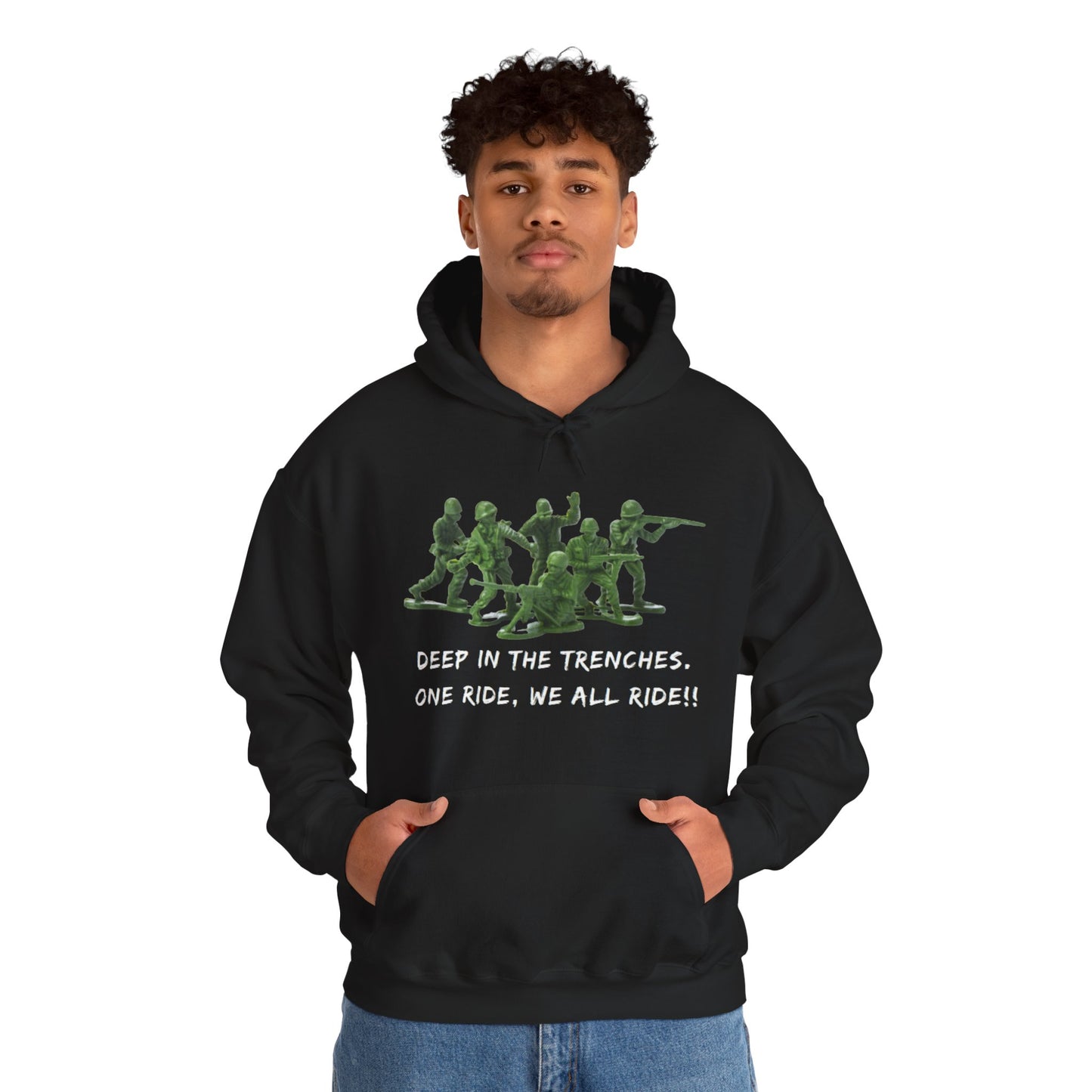 Deep In The Trenches Unisex Heavy Blend™ Hooded Sweatshirt