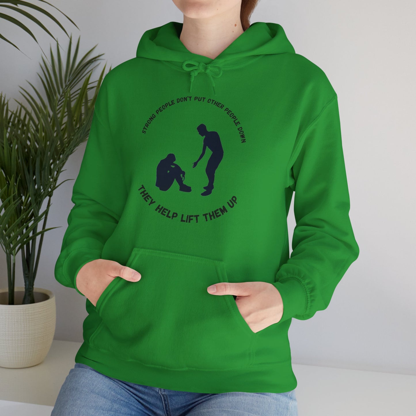 Strong People Unisex Heavy Blend™ Hooded Sweatshirt