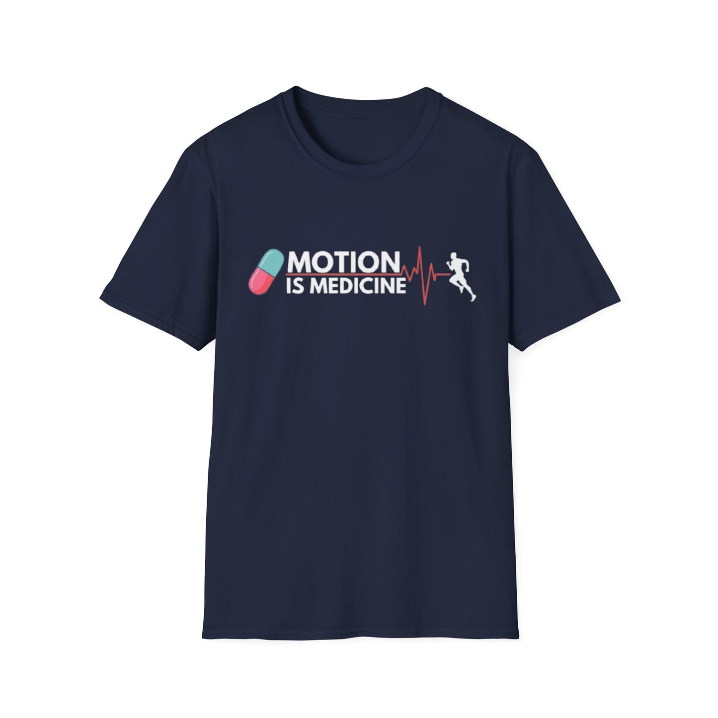 Motion Is Medicine Unisex Soft Style T-Shirt