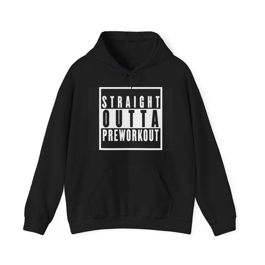 Straight Outta Preworkout Unisex Heavy Blend™ Hooded Sweatshirt