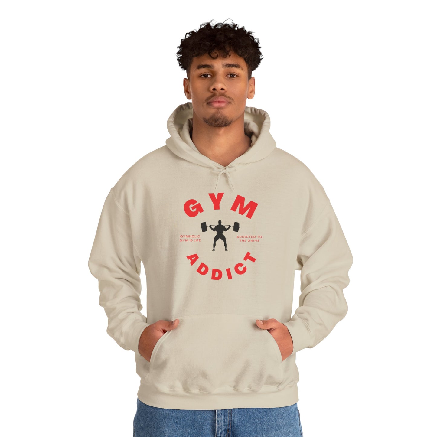 Gym Addict Unisex Heavy Blend™ Hooded Sweatshirt