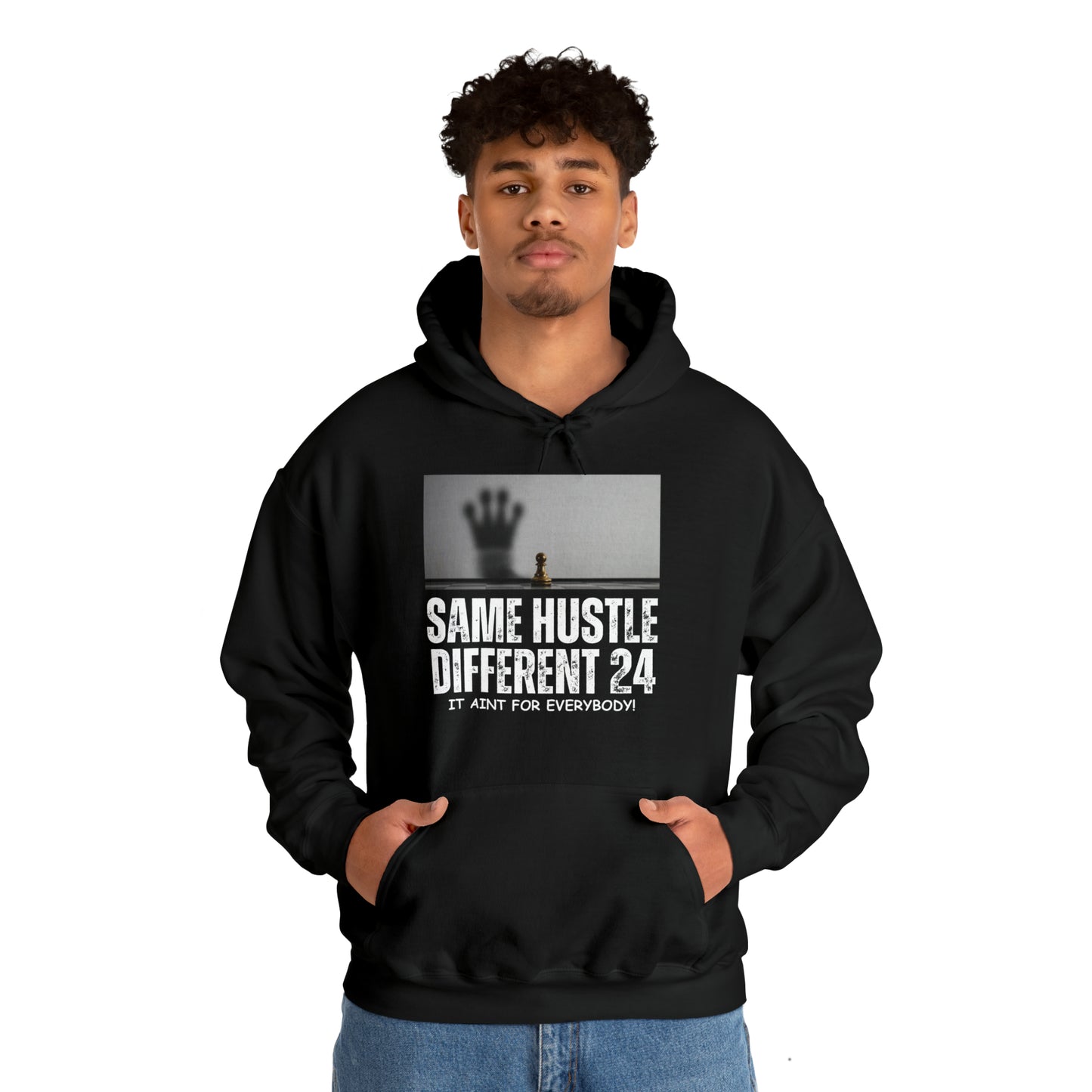 Same Hustle, Different 24 Unisex Heavy Blend™ Hooded Sweatshirt