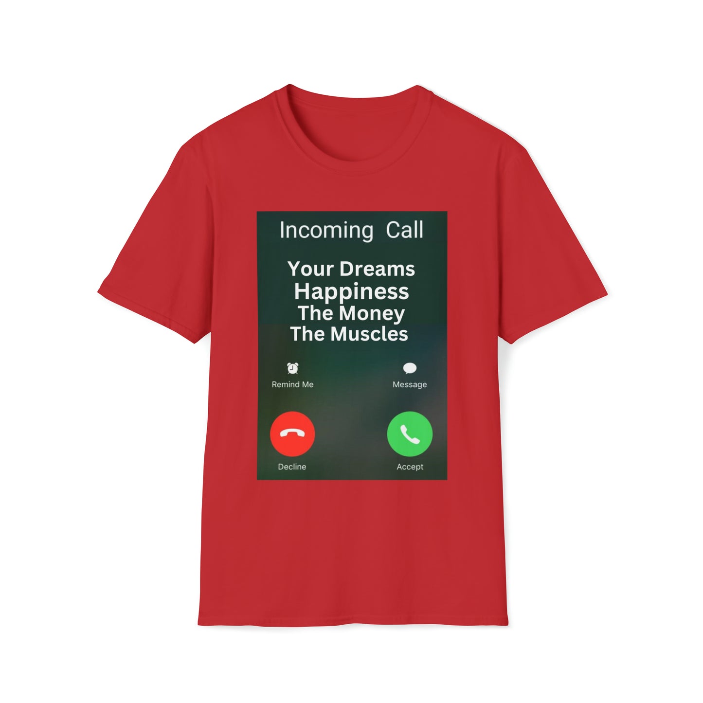 Incoming Call Unisex Softstyle T-Shirt