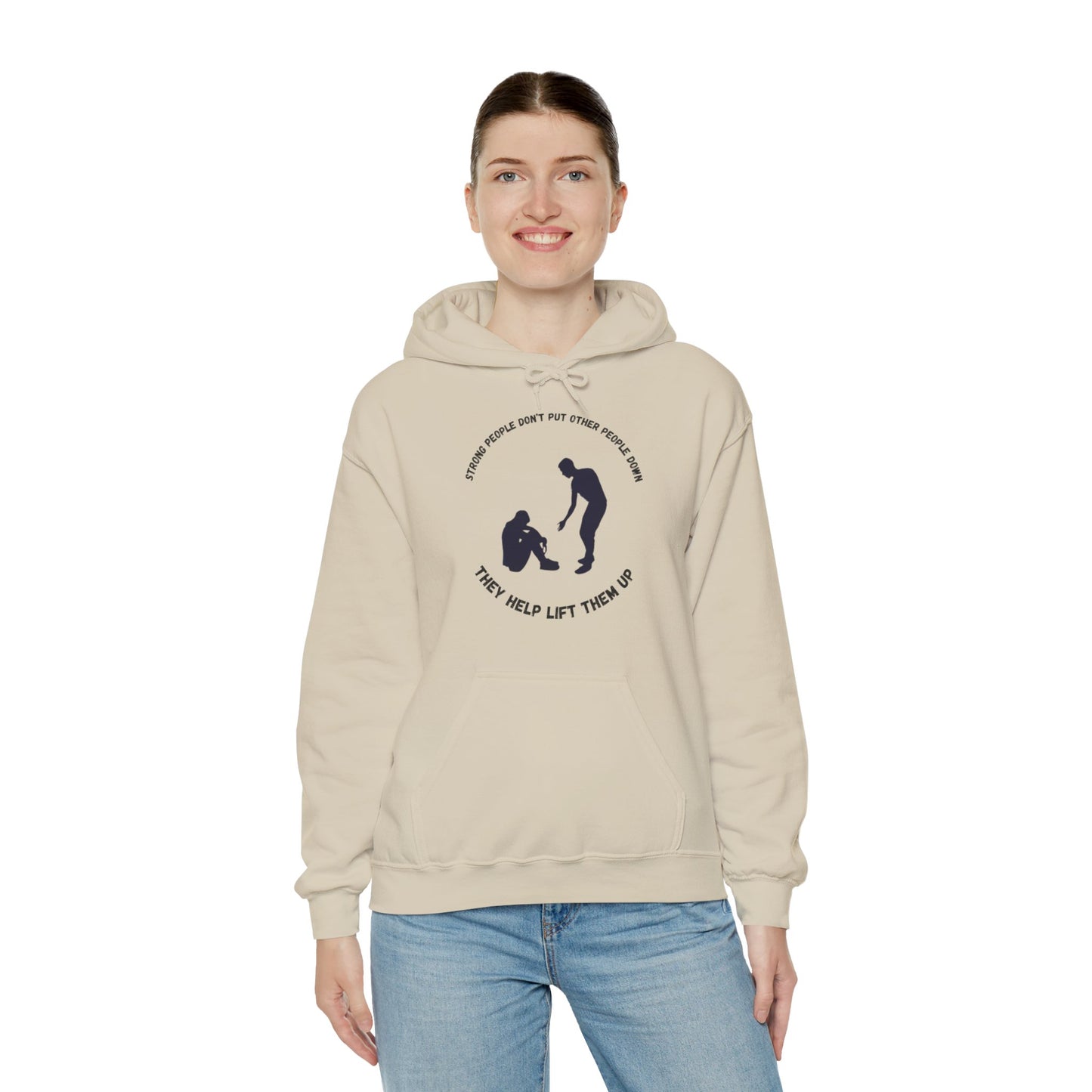 Strong People Unisex Heavy Blend™ Hooded Sweatshirt