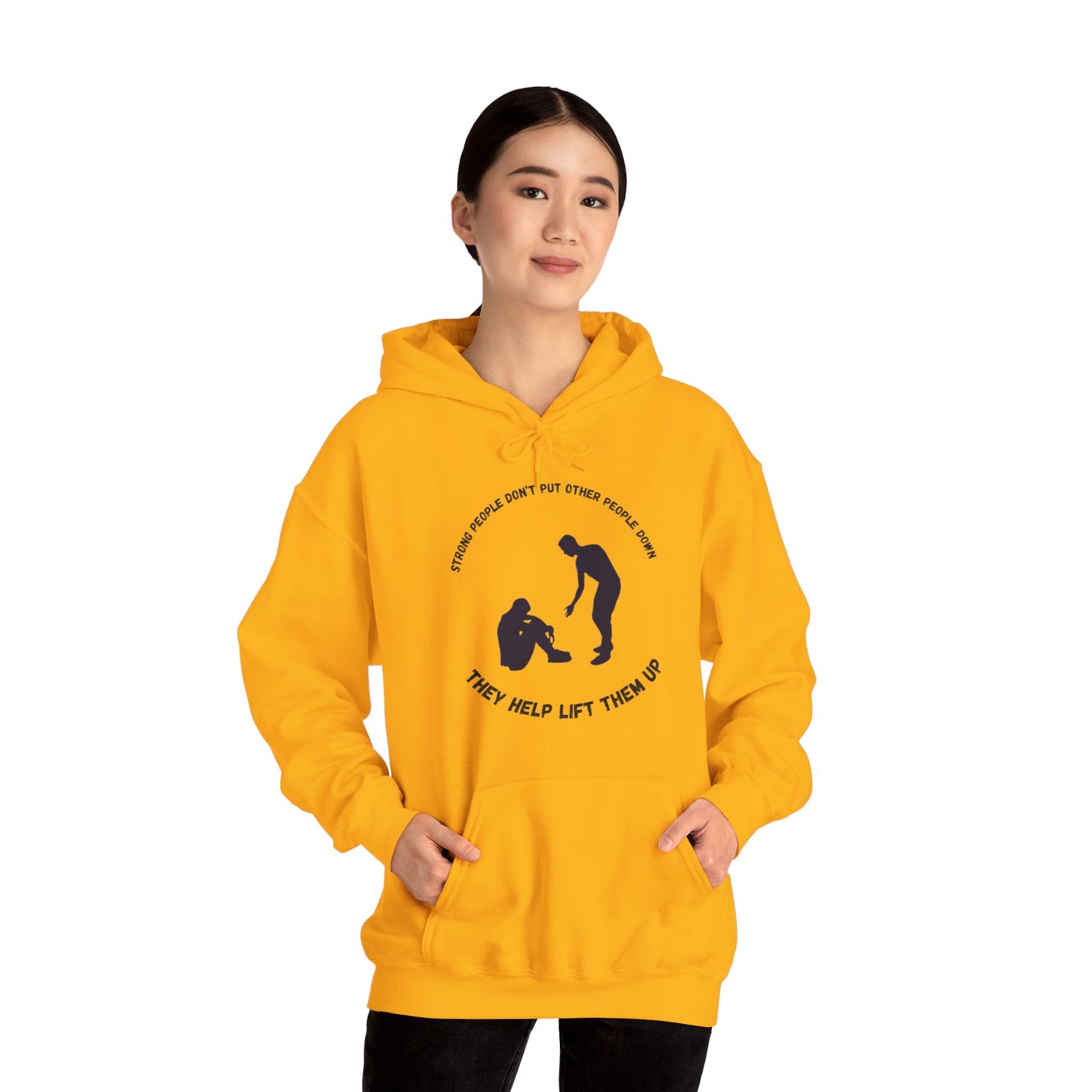 Strong People Unisex Heavy Blend™ Hooded Sweatshirt