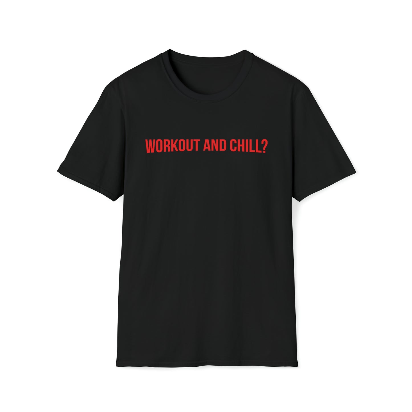 Workout And Chill Unisex Softstyle T-Shirt