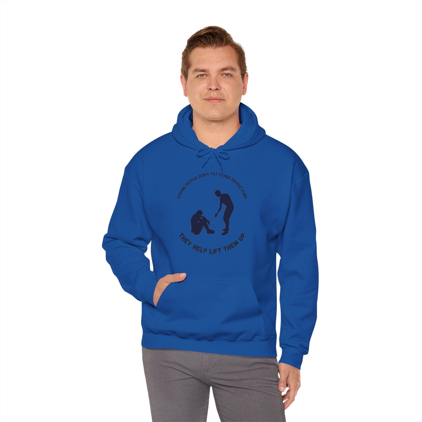 Strong People Unisex Heavy Blend™ Hooded Sweatshirt