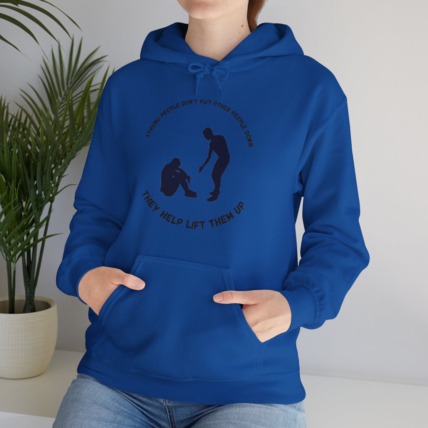 Strong People Unisex Heavy Blend™ Hooded Sweatshirt
