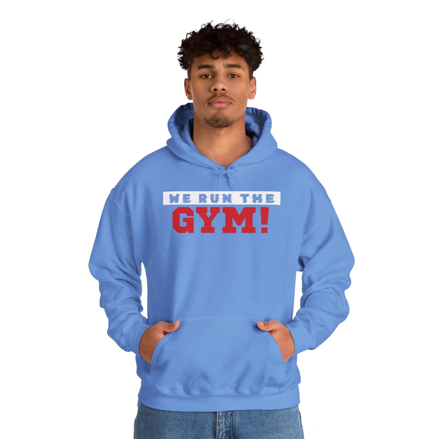 We Run The Gym Unisex Heavy Blend™ Hooded Sweatshirt