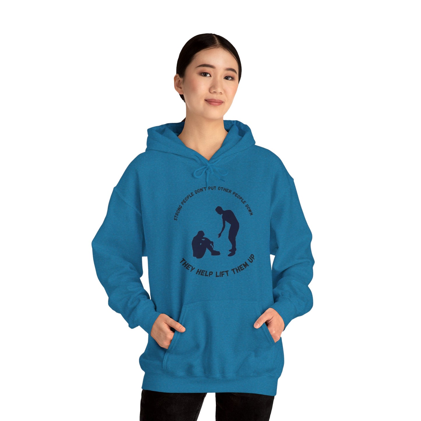 Strong People Unisex Heavy Blend™ Hooded Sweatshirt