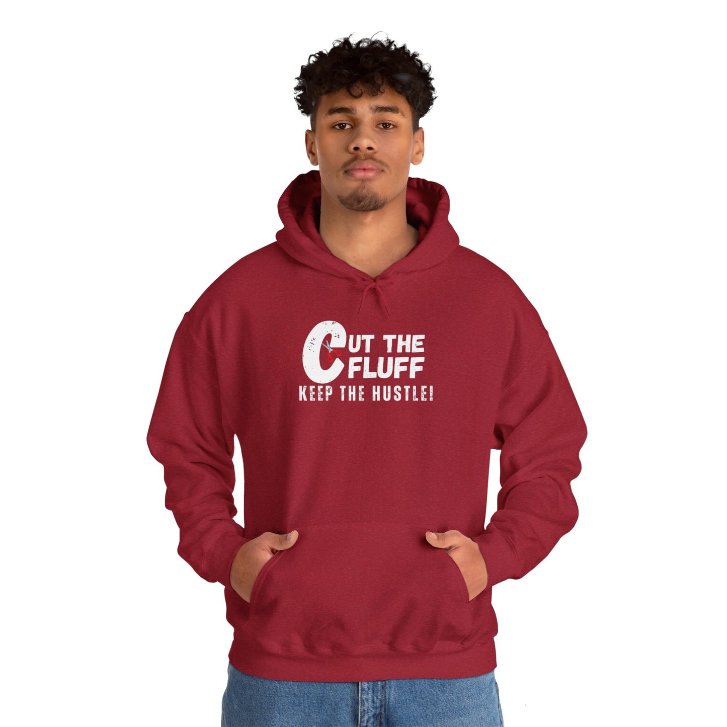 Keep The Hustle Unisex Heavy Blend™ Hooded Sweatshirt