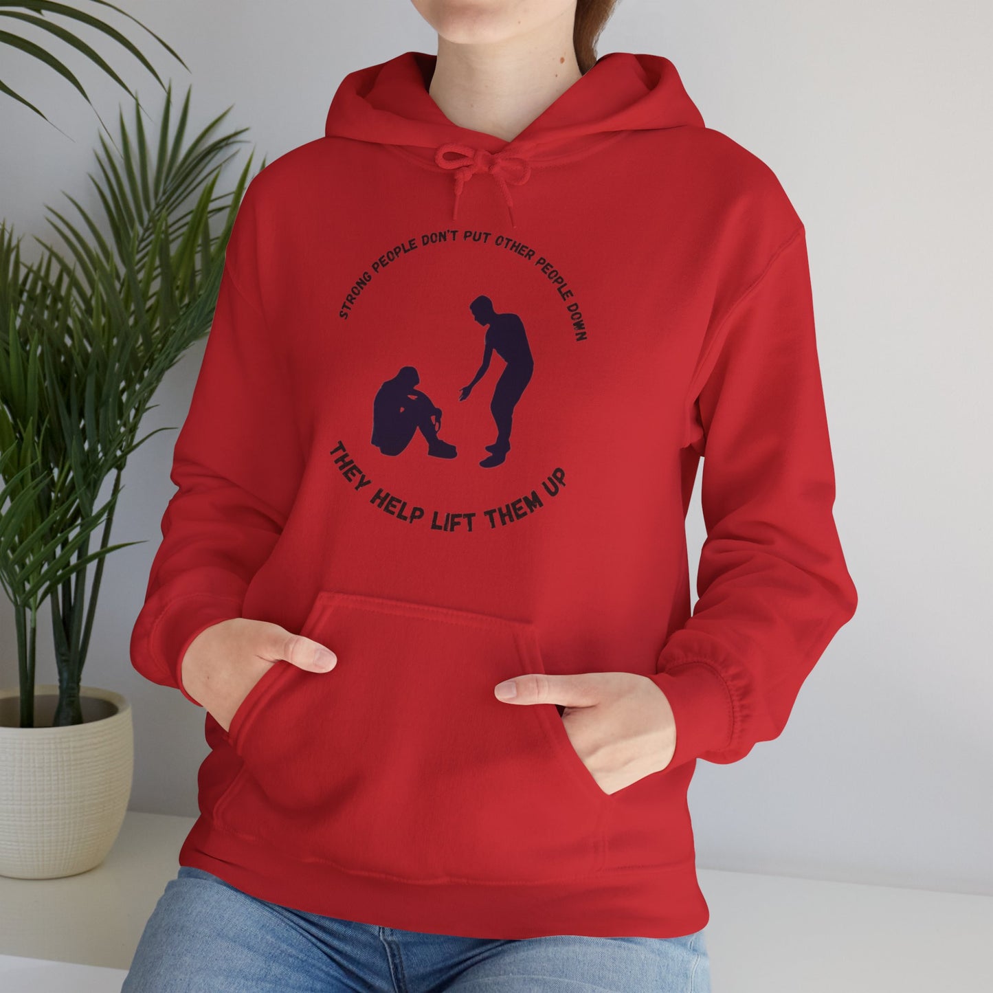 Strong People Unisex Heavy Blend™ Hooded Sweatshirt