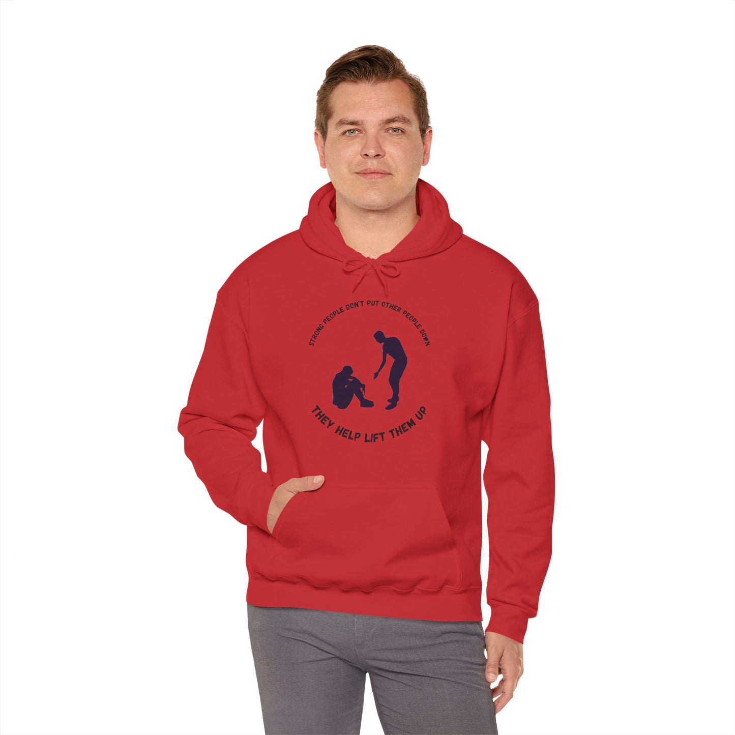Strong People Unisex Heavy Blend™ Hooded Sweatshirt