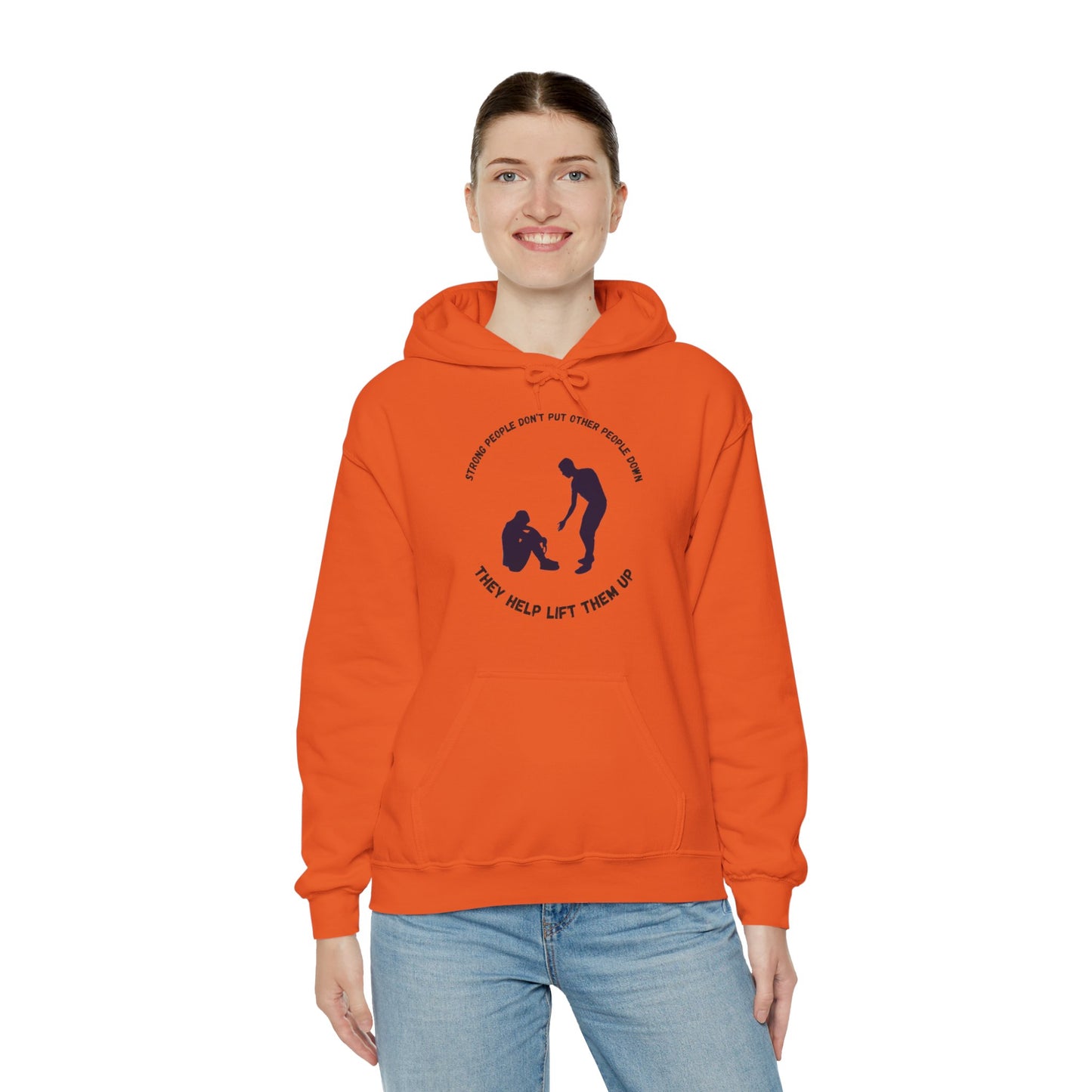 Strong People Unisex Heavy Blend™ Hooded Sweatshirt