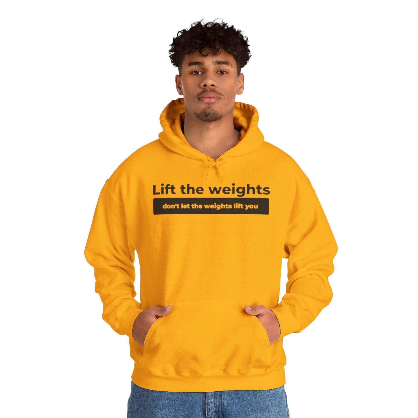 Lift The Weights Unisex Heavy Blend™ Hooded Sweatshirt