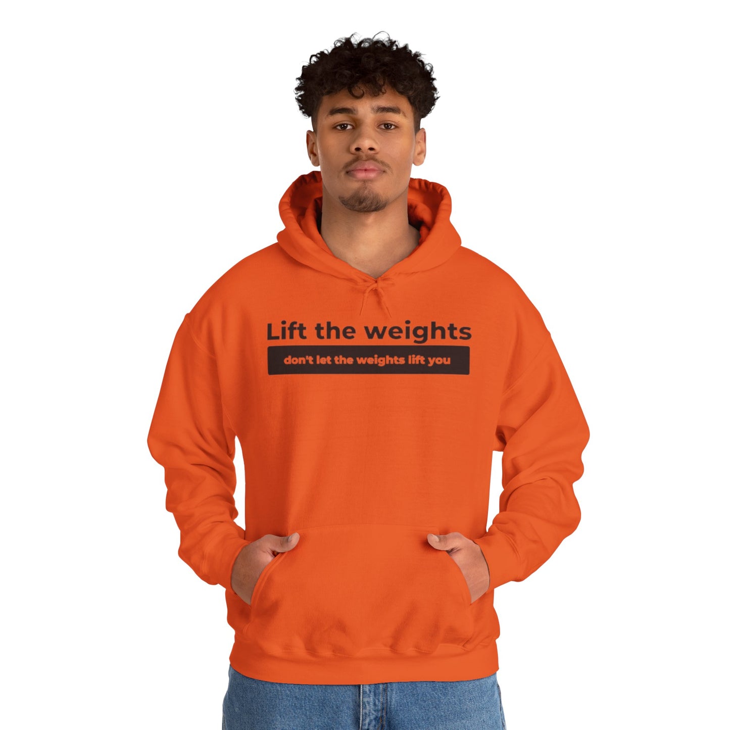 Lift The Weights Unisex Heavy Blend™ Hooded Sweatshirt