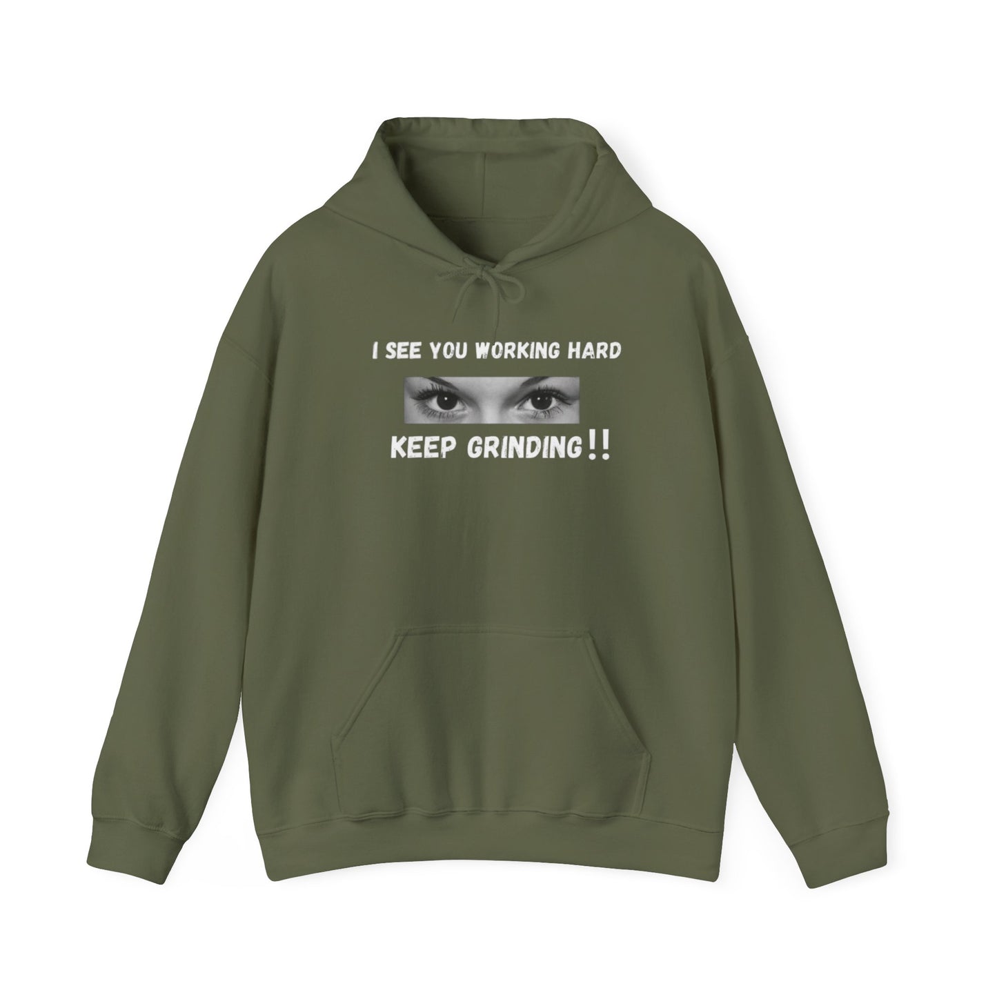 I See You Grinding Unisex Heavy Blend™ Hooded Sweatshirt
