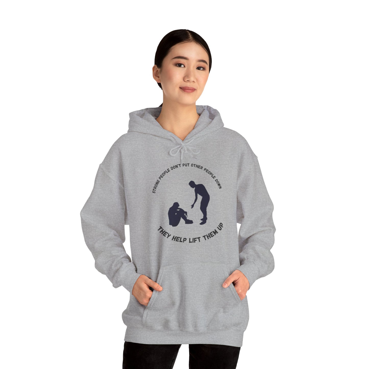Strong People Unisex Heavy Blend™ Hooded Sweatshirt