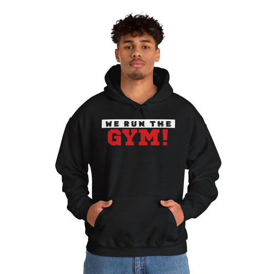 We Run The Gym Unisex Heavy Blend™ Hooded Sweatshirt