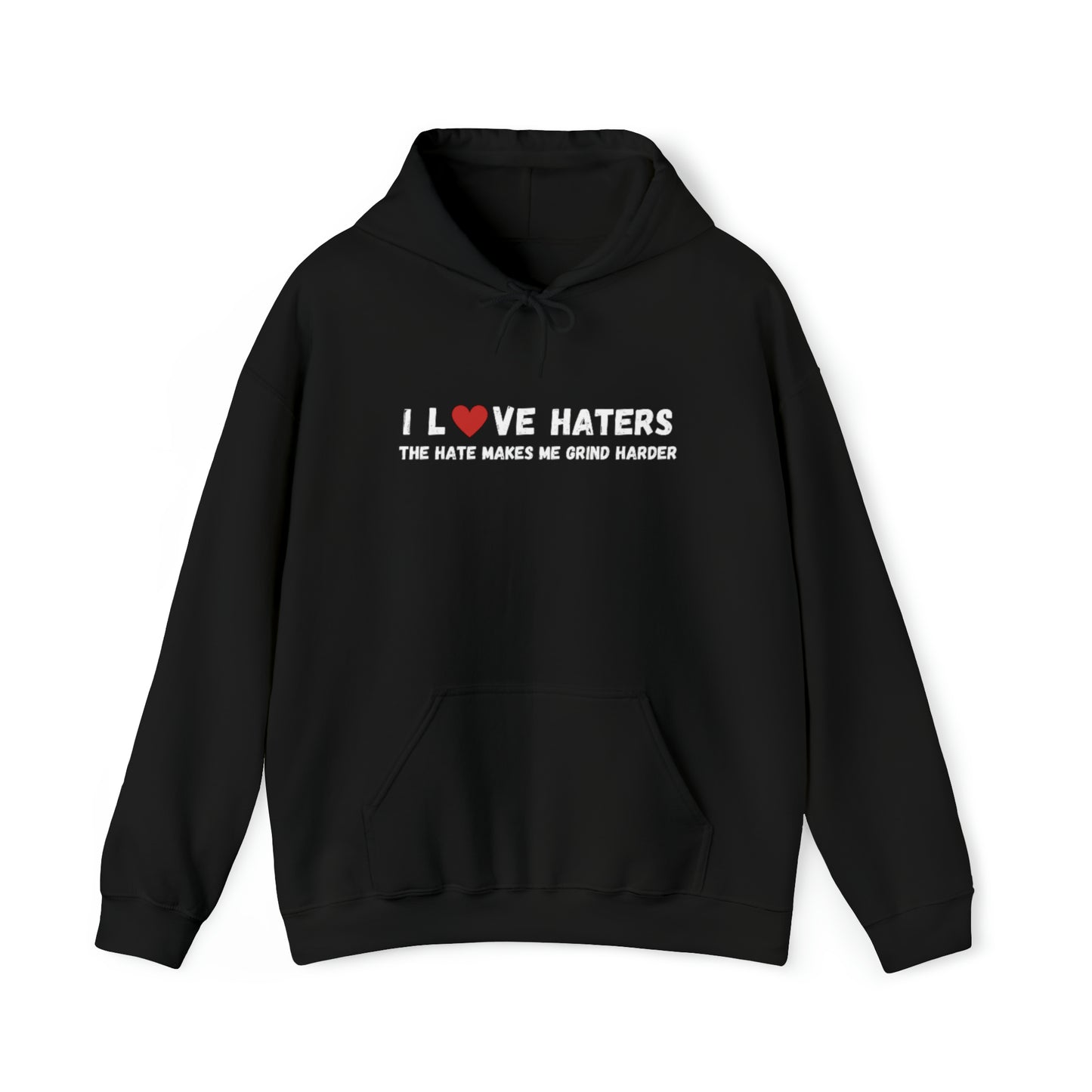 I Love Haters Unisex Heavy Blend™ Hooded Sweatshirt