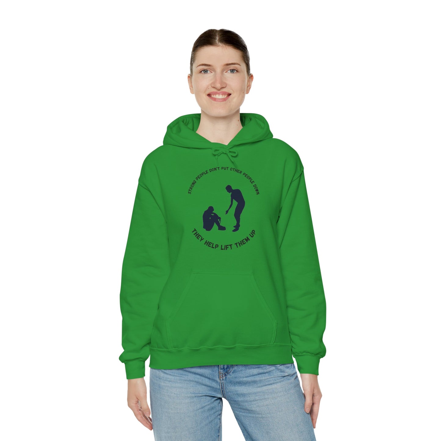 Strong People Unisex Heavy Blend™ Hooded Sweatshirt