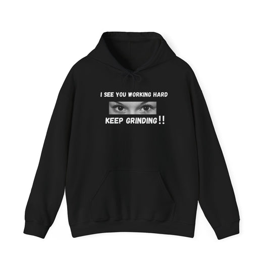 I See You Grinding Unisex Heavy Blend™ Hooded Sweatshirt
