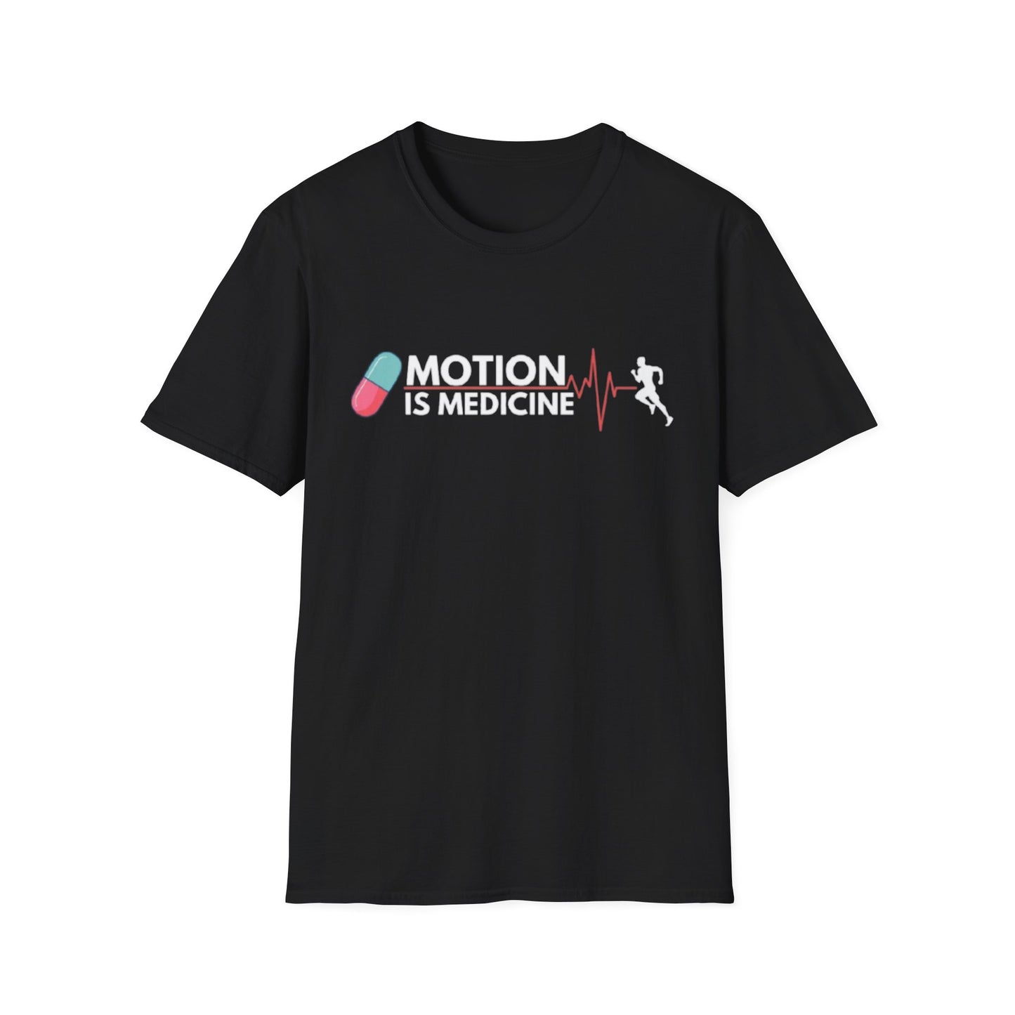 Motion Is Medicine Unisex Soft Style T-Shirt